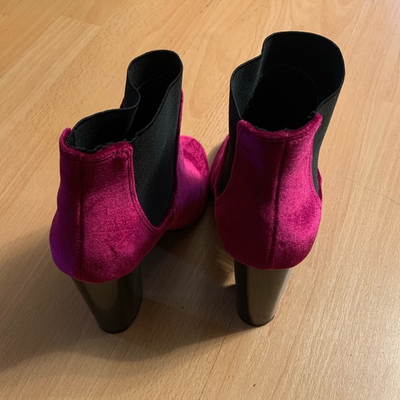 Call it Spring Velvet Ankle Booties - Picture 4 of 5